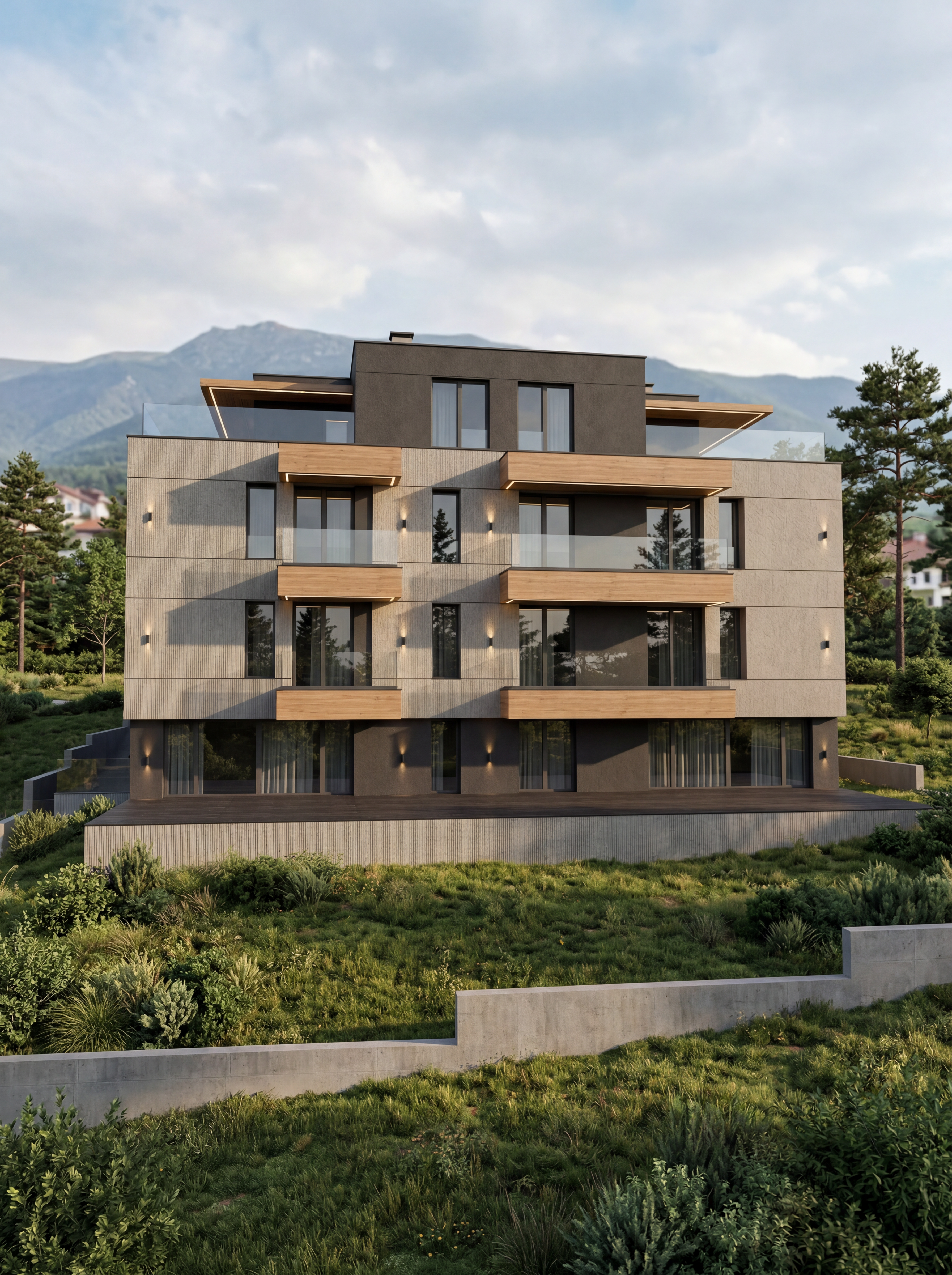 Kvartal Homes mountain context